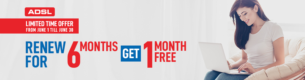 June offer: 6 + 1